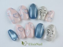 エリクサーネイル 池袋(Elixir Nail)/定額b カジュアル/クーポン使用