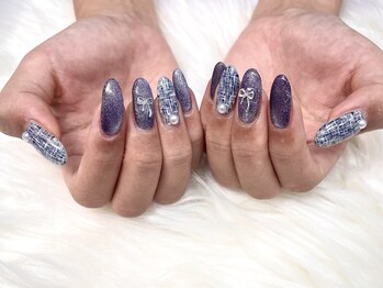 イマージュ(image)/ツイードネイル☆SAYAKA