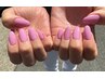 【初回ジェルオフ無料】Handうるツヤ高持続!美フォルムワンカラー 80分