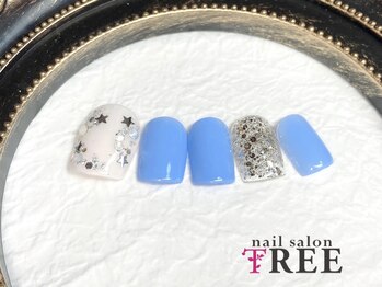 ネイルサロン トゥリー(TREE)/スター☆スターフットネイル!