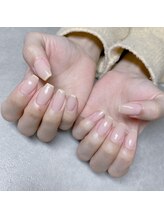 プラス デ ネイル(+ de nail)/ハンド☆フレンチ　6,050円