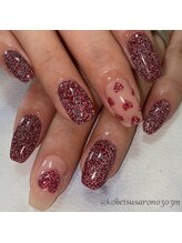 エム(M)/フラッシュハートネイル☆