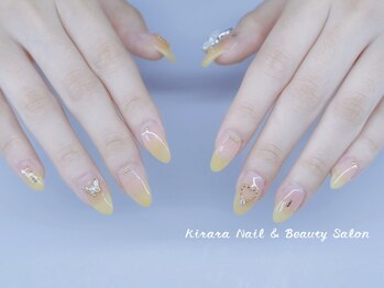 キララ(Kirara)/グラデーション、チークネイル