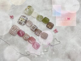 秋冬ふんわりフットデザイン3種