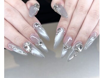 ロングキラキラデザイン