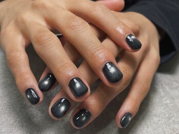 オムネイル 渋谷(HOMME NAIL)/マグネットネイル ¥6.600