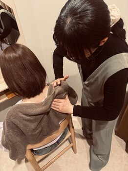 モモ 札幌(MOMO.)の写真/猫背、巻肩の方必見☆身体の構造を見直したい方は是非♪