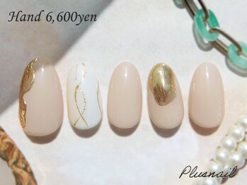 プラスネイル 銀座中央通り店(PLUS NAIL)/【3024】ミラーネイル