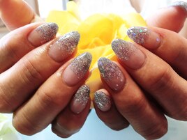 ラメグラデーション