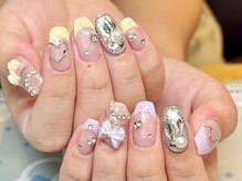 レミア 関内(REMIA)/キラキラフレンチネイル