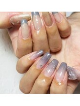 フレイムス アイラッシュ アンド ネイル(FRAMES)/グラデーションネイル