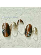 ネイルサロン クイル(QUILL)/１２月キラキラ（１）