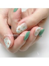 クランベリーネイル 代官山 恵比寿(cranberry nail)/フラワーネイル