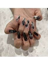 アンダーバーホワイトプラス 南海難波店(_WHITE+)/ニュアンスネイル