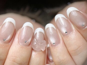 フユメイト(fuyumate)の写真/絶妙なニュアンスで“甘くなりすぎない大人可愛い”をご提供＊マグネットを組み合わせたデザインが得意★