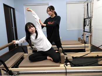 ボディメンテナンス 池下の写真/手ぶらOK★【美BODYマシンピラティス】話題のピラティスを1対1のパーソナルレッスンで♪男性も女性も大歓迎