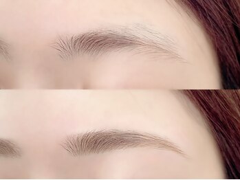 ジョリ アイラッシュ(Jolie eyelash)の写真/眉で印象が決まる!まつパとセットでお得◎理想の目元で朝の時短に!駐車場有り◎