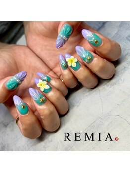レミア アイラッシュアンドネイル 大船(REMIA)/120分持ち込みコース