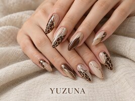 ヒョウ柄ネイル042