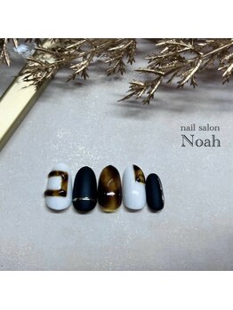 ネイルサロン ノア(Noah)/べっ甲柄ネイル