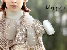 ネイルサロン マジックガール(Nail Salon MagiqueGirl)/【チェックネイル】