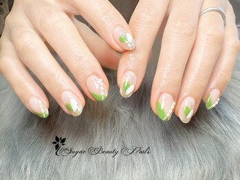 シュガービューティーネイルズ(Sugar Beauty Nails)/変形フレンチデザイン
