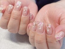ネイルフロンティア 吉祥寺(NAIL FRONTIER)/きらきら桜ホロ8980円～