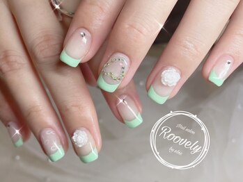 ルブリー(roovely)/カラーフレンチ