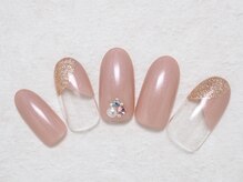 シックネイル(CHIC nail)/オーバルフレンチ