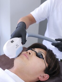 ボスブロウ 犬山店(BOSS BROW)/【ヒゲ脱毛施術風景】 #犬山脱毛