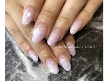 ネイルアンドビューティーサロン クリア(CLEAR)/ラメグラスカルプ