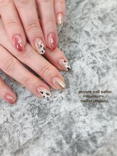 プライベート ネイルサロン マーマ(murmur)/牛柄ネイル