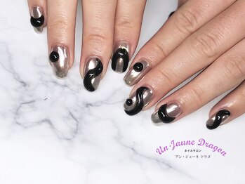 アン ジョーヌドラゴ/【自爪ネイル】ぷっくりネイル