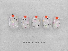 マリーネイルズ 近鉄あべのハルカス店(MARIE NAILS)/新規様6000円 クリア 0519b