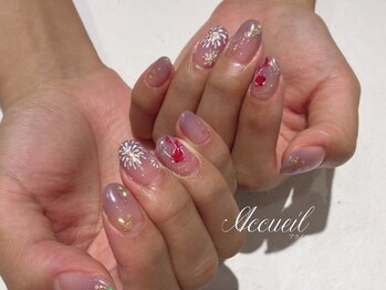 アクイユ 銀座店(ACCUEIL)/夏ネイル