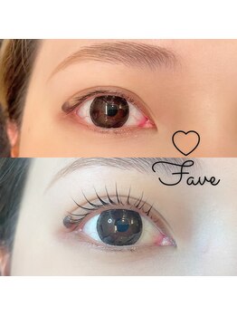 フェイブ(Fave)/メーテルロッドまつ毛パーマ