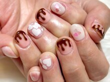 チャーピーネイル(CHIRPY NAIL)/バレンタイン*ピンク*120min