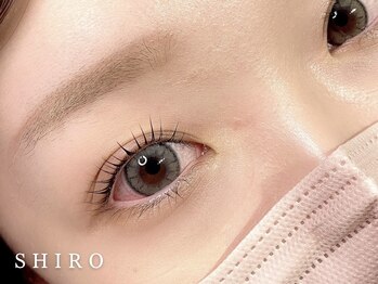 シロ(SHIRO)の写真/歴８年のベテランアイリストがあなたの理想の目元を叶えます☆一人一人丁寧なカウンセリングと施術が◎