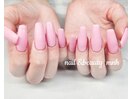 ピンクマットネイル☆
