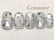 ジェンマーレ 青葉台店(Gemmare)/マグネットスターキラキラネイル