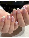 ワンランク上のカラーフレンチ♪