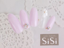 パステルパープル＆フラワー★