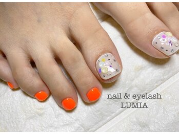 ネイル&アイラッシュ ルミア(Nail & Eyelash LUMIA)/ストーンネイル