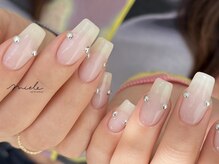 ミエレ(miele)/シアーホワイトシルバーパーツ