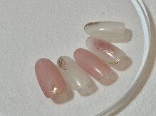 マニッシュ(Manish)/春　チューリップ　チークネイル