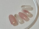 春　チューリップ　チークネイル