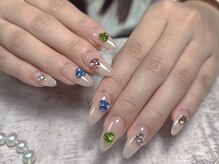 モアネイル 新宿/ワンホンネイル/持ち込み/新宿