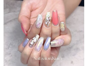 キアラネイル(Kiara Nail)/持ち込みデザインアート放題