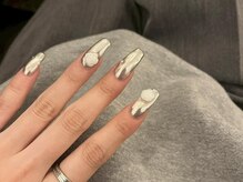 ジェミーネイル シンジュク(Jemiy nail shinjuku)/【Airi】韓国シルバーミラーバラ