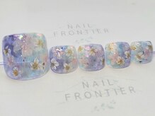 ネイルフロンティア 吉祥寺(NAIL FRONTIER)/Fうるうるフラワーフット17980円